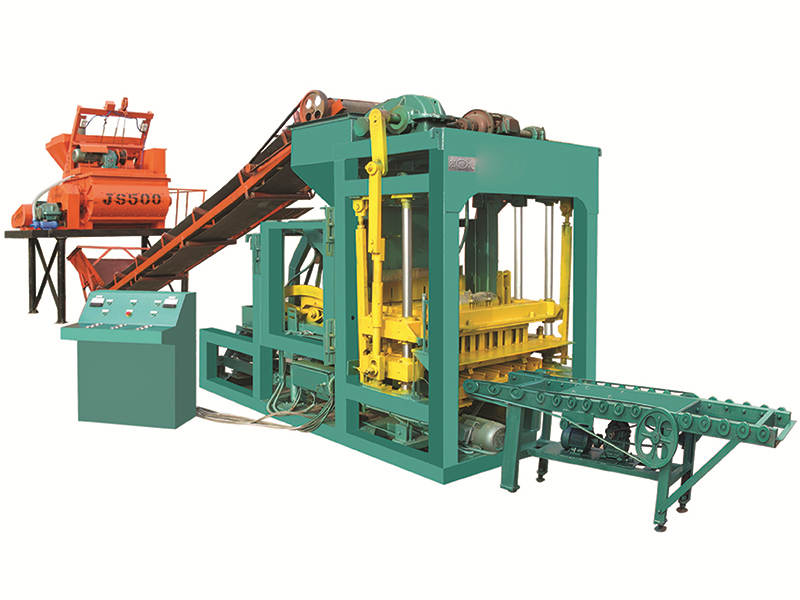 QTJ4-25 hollow block amking machine