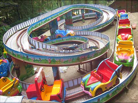 Kiddie Roller Coaster Track