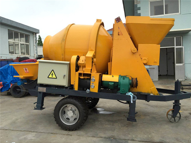 concrete mixer with pump price