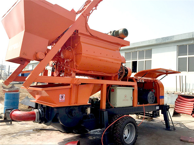 concrete mixer with pump buy