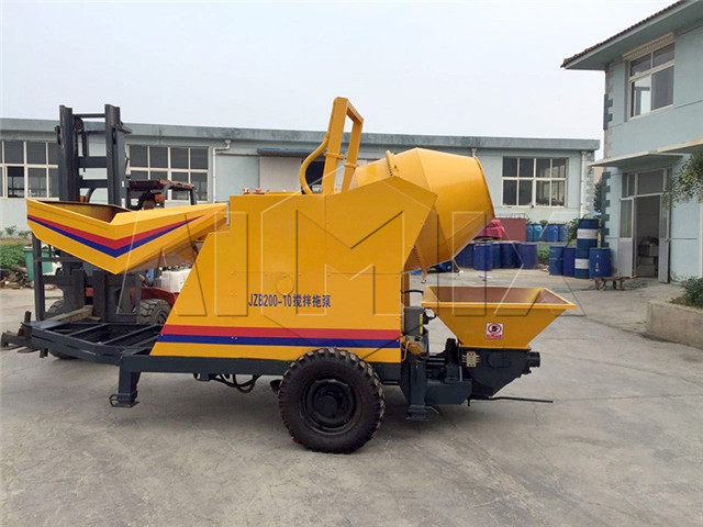 concrete mixer with pump buy