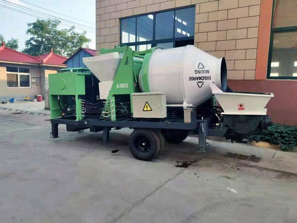 Concrete Mixing Pump