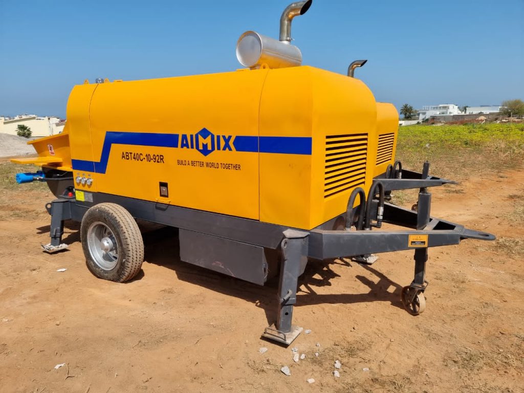 concrete trailer pump for sale