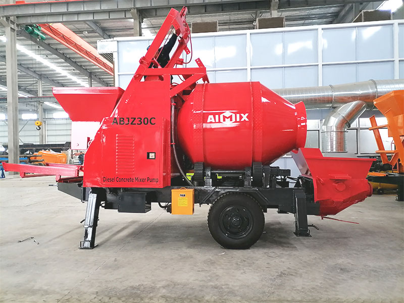 concrete mixer pump