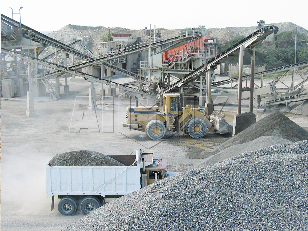 Stone Crusher Plant Work