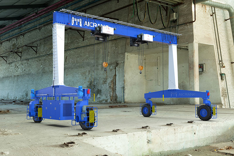 Industrial Rubber Tyred Gantry Crane