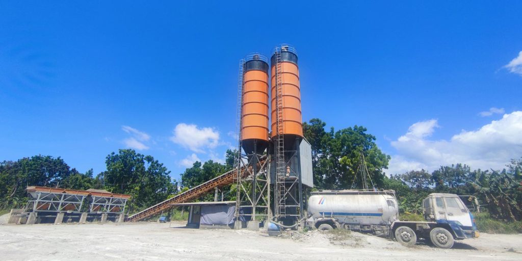 Belt Type Concrete Batching Plant