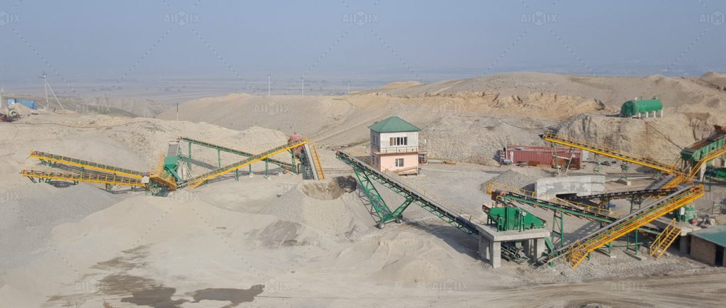 Stationary Aggregate Crushing Plant