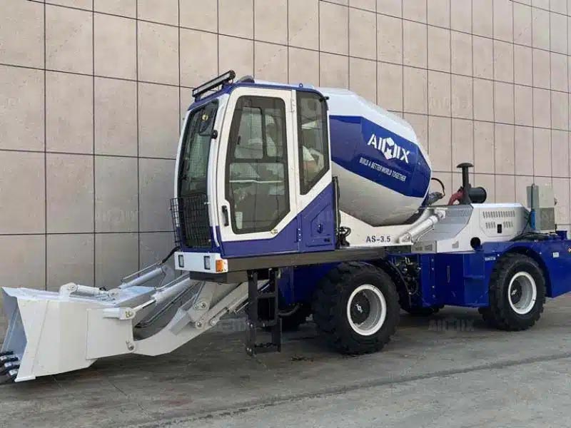 Self Loading Mixers in Road Construction