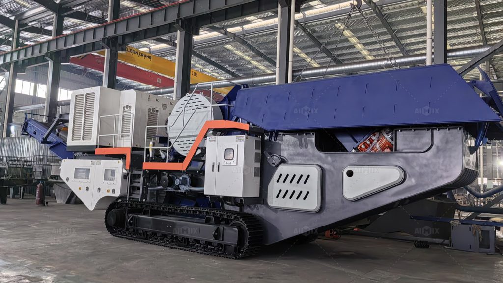 Crawler Type Jaw Crusher