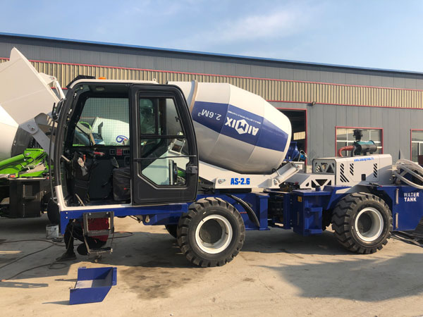AS-2.6 Self Loading Concrete Mixer 