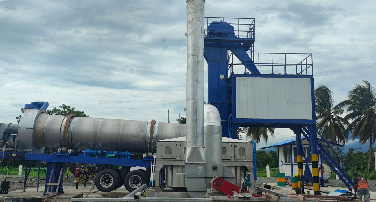 mobile drum asphalt mobile plant 
